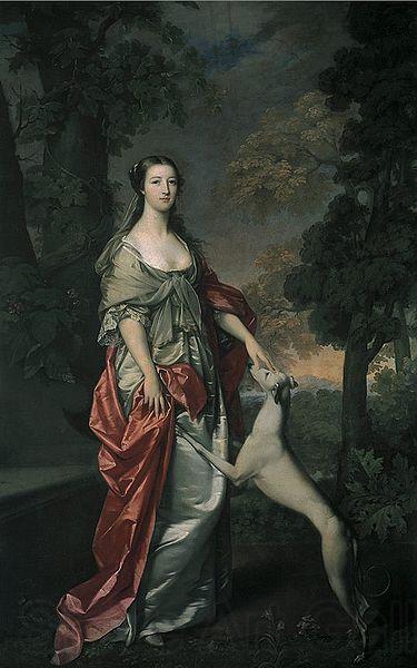 Gavin Hamilton Portrait of Elizabeth Gunning